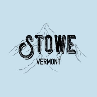 Stowe Vermont Gift for East Coast Lovers T-Shirt