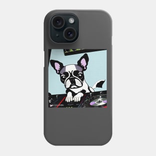 Boston Terrier DJ Phone Case