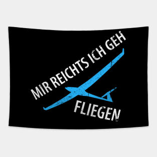 Glider Pilot Tapestry