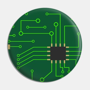 Microchip Digital Art, PCB Pin