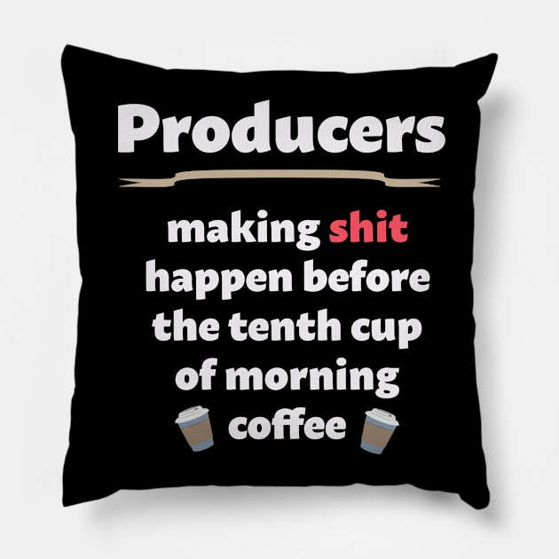 Producers Produce Pillow by ObtuseObstructionist