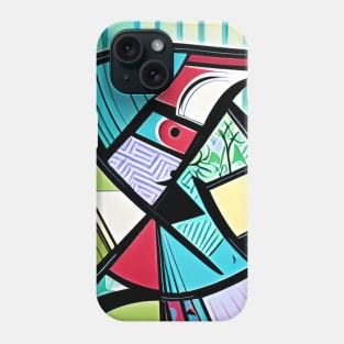 Geometric Color Pop Phone Case