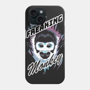 im a freaking monkey Phone Case