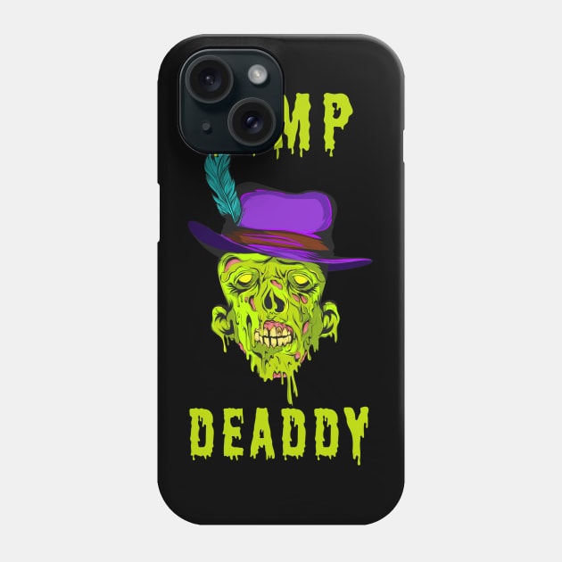 Funny Zombie Pimp Phone Case by MedleyDesigns67