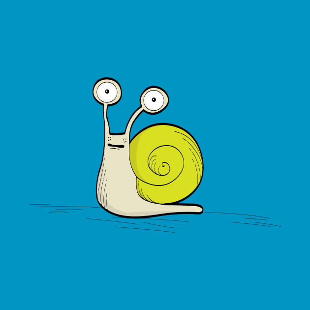Albert the snail by Namarqueza
