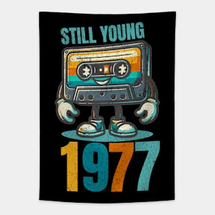 Still Young 1977 - Vintage Cassette Tape Tapestry