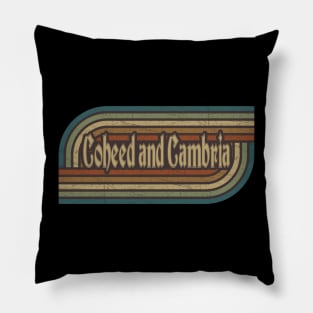 Coheed and Cambria Vintage Stripes Pillow