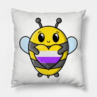 Non Binary LGBeeT Pillow