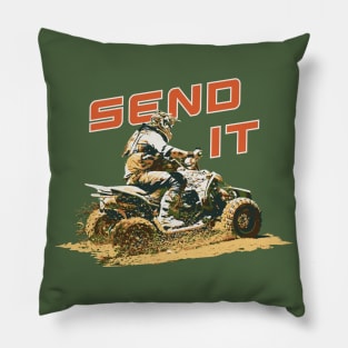 Send It on a ATV Pillow