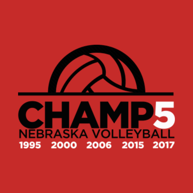 Celebrate Nebraska Volleyball and their 5th National Championship! Nebraska TShirt TeePublic
