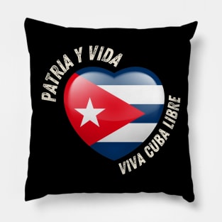 Patria Y Vida - Viva Cuba Libre Pillow