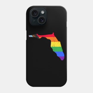 Florida State Pride: Embrace Progress with the Progress Pride Flag Design Phone Case