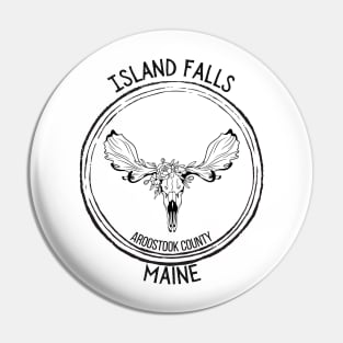 Island Falls Maine Pin