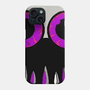 Dual Sight: A Bicolor Horror Phone Case