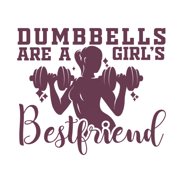 Dumbbells are a Girl's Bestfriend by nikoruchiArt