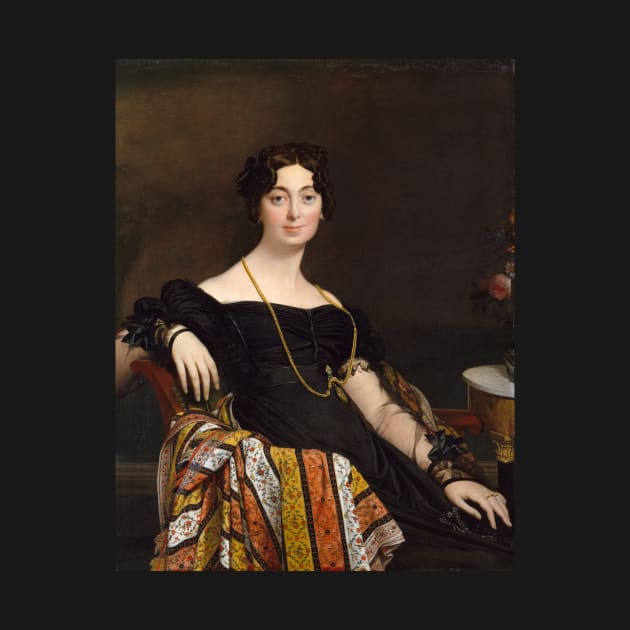 Madame Jacques-Louis Leblanc by Jean-Auguste-Dominique Ingres by Classic Art Stall