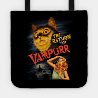 The Return of Vampurr The Halloween Cat Tote