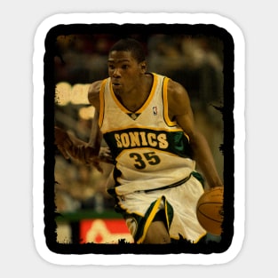 Kevin Durant Golden State Jersey Qiangy - Kevin Durant - Sticker