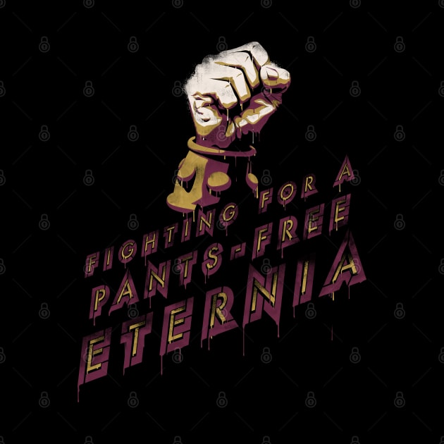 Pants-Free Eternia (for Dark colors) by MunkeeWear