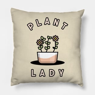 Plant Lady T-Shirt Pillow