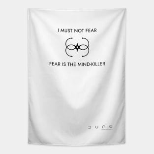 Bene Gesserit - I must not fear (light background shirt) Tapestry