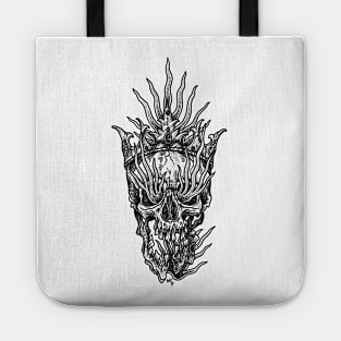 Crowned Skull Tote