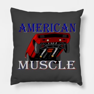 classic American muscle. Pillow