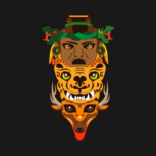 Mayan Totem T-Shirt