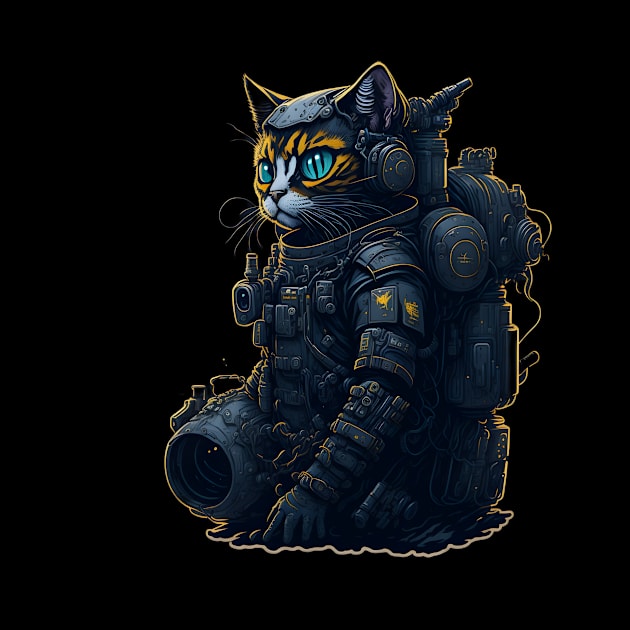 Mecha Cat_015 by Kulturmagazine