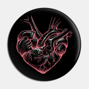 Anatomically (In)correct Heart Pin