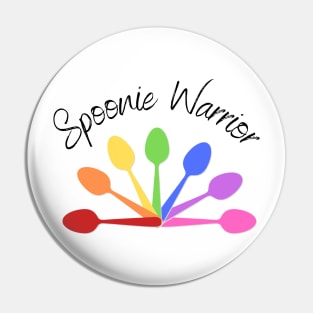 Spoonie Warrior Pin