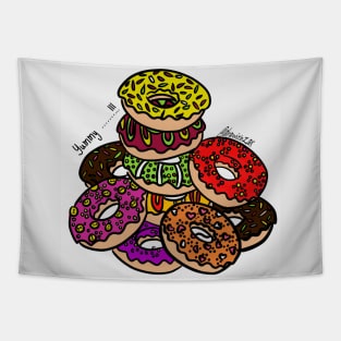 Donuts art Tapestry