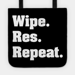Wipe. Res. Repeat. MMO Classic Tote