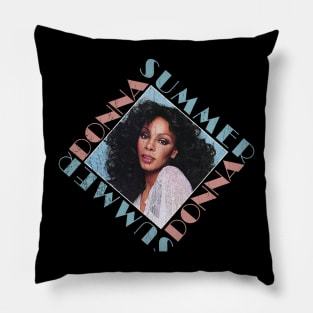 Retro Vintage Donna Summer Pillow