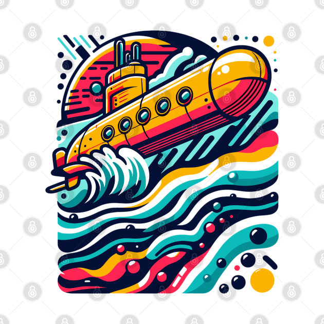 Submarine by Vehicles-Art