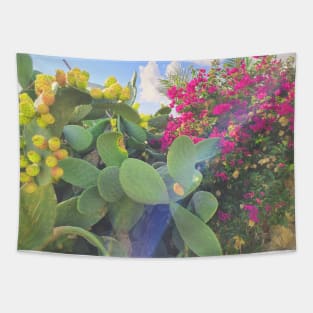 Mediterranean Flora Tapestry