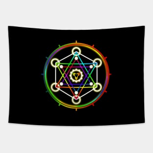 Spiritual Geometry / David's Star 02 Tapestry