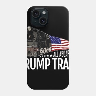 Trump Train Get On Board Or Get Run Over Support Phone Case