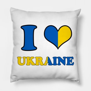 I LOVE UKRAINE Pillow