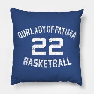 Our Lady of Fatima Basketball Pillow