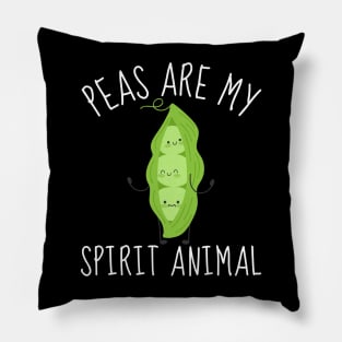 Peas: My Tiny Yet Mighty Spirit Animal Pillow