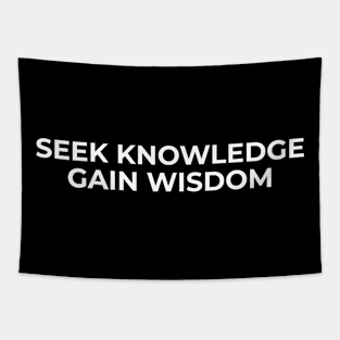 Muslim - Seek Knowledge Gain Wisdom Tapestry