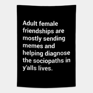 Female Friendships Tapestry