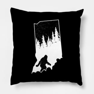 Indiana Bigfoot Gift Pillow