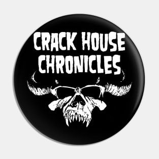 CHC Skull Front/Back Logo Pin