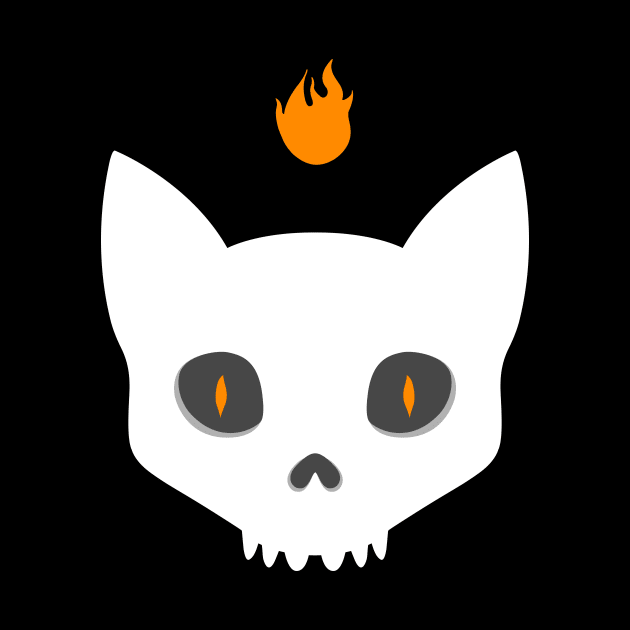 Cat Skull by Skeware