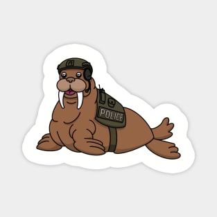 Tactical walrus Magnet