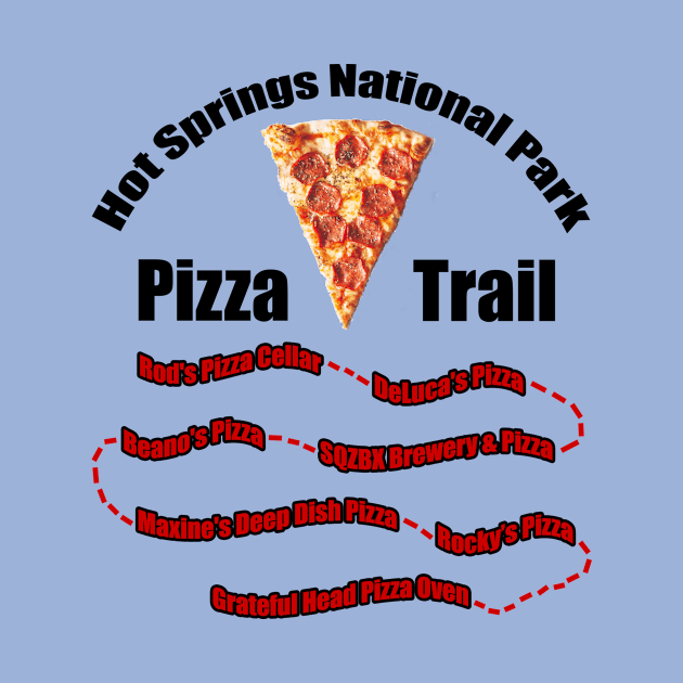 Hot Springs National Park Pizza Trail by HotSpringsTips