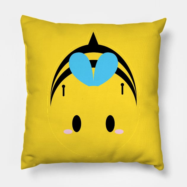 Cute Bee Pillow by anji