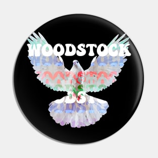 Woodstock Festival Symbol Pin